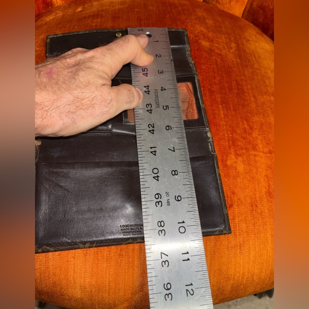 Louis Vuitton Black and Brown Wallet​​ - Picture 4 of 13